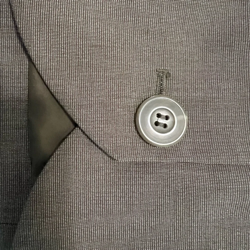 Lane Bryant Elbow-Length Suit Set | Taupe - Picture 8 of 16